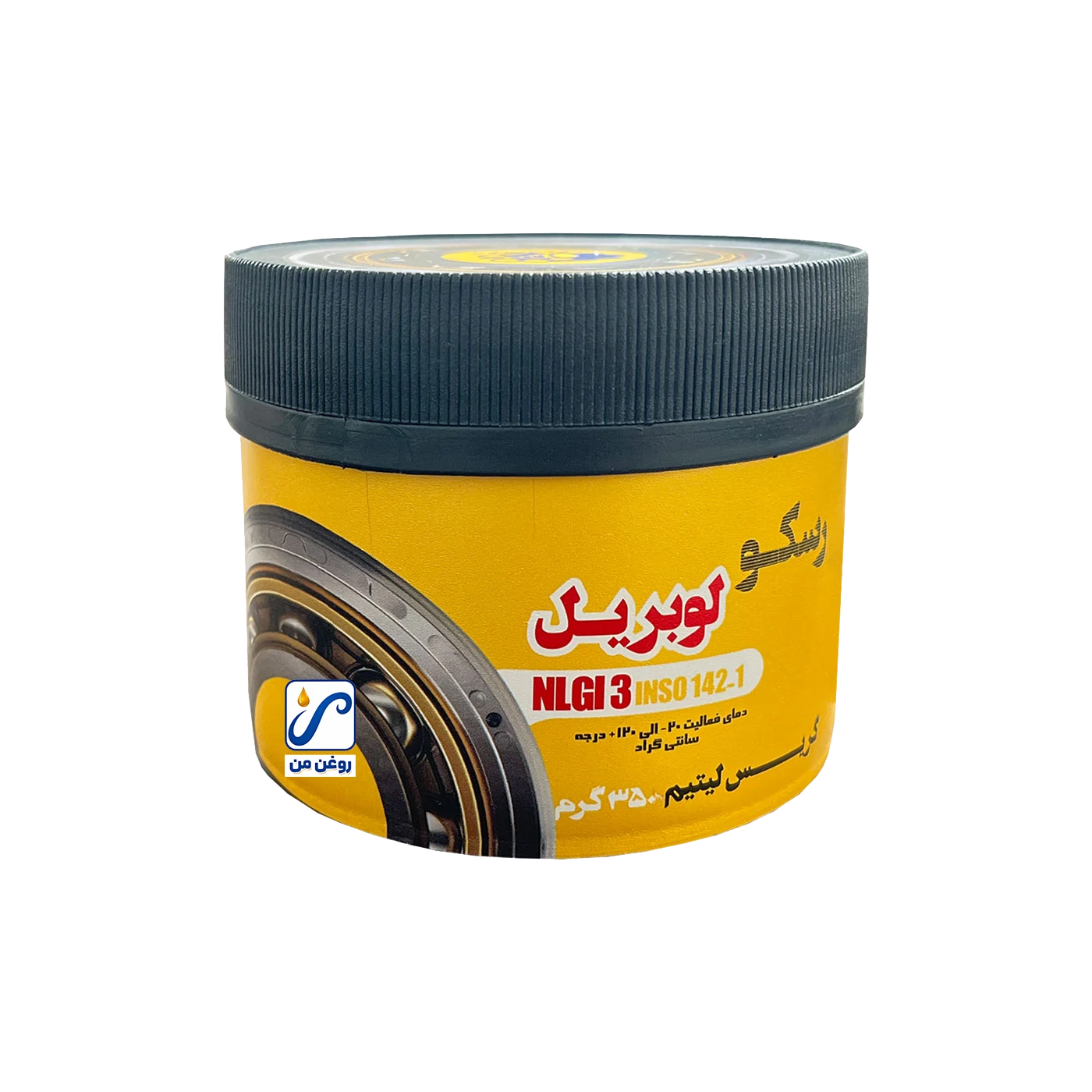 گیریس نسوز 350 گرمی گریس پایه لیتیم رسکو 350گرم - تصویر 1